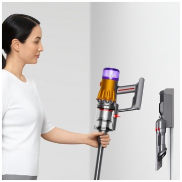 Dyson V12 Detect Slim Absolute Επαναφορτιζόμενη Σκούπα Stick 25.2V Yellow/Iron/Nickel 448884-01 Dyson V12 Detect Slim Absolute Επαναφορτιζόμενη Σκούπα Stick 25.2V Yellow/Iron/Nickel 448884-01